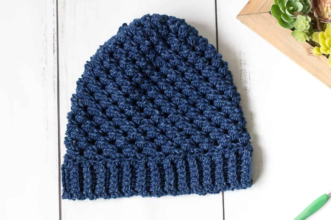 Beanie Pattern Crochet Leigh Hatnothate Hat Crochet Pattern Rescued Paw Designs