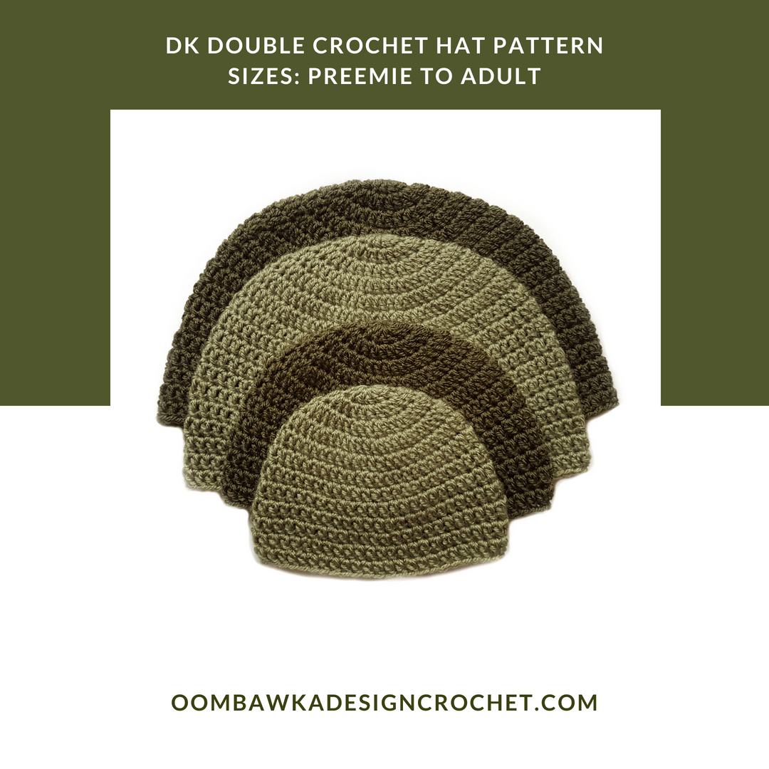 Beginner Crochet Beanie Pattern Dk Double Crochet Hat Pattern For Beginners Oombawka Design Crochet