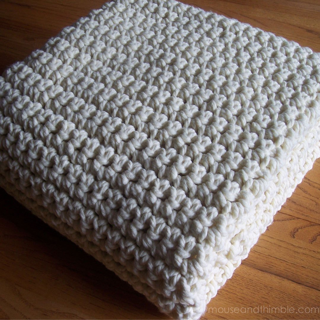Beginner Crochet Blanket Patterns Crochet Pattern Quick Easy Extra Large Chunky Afghan Etsy