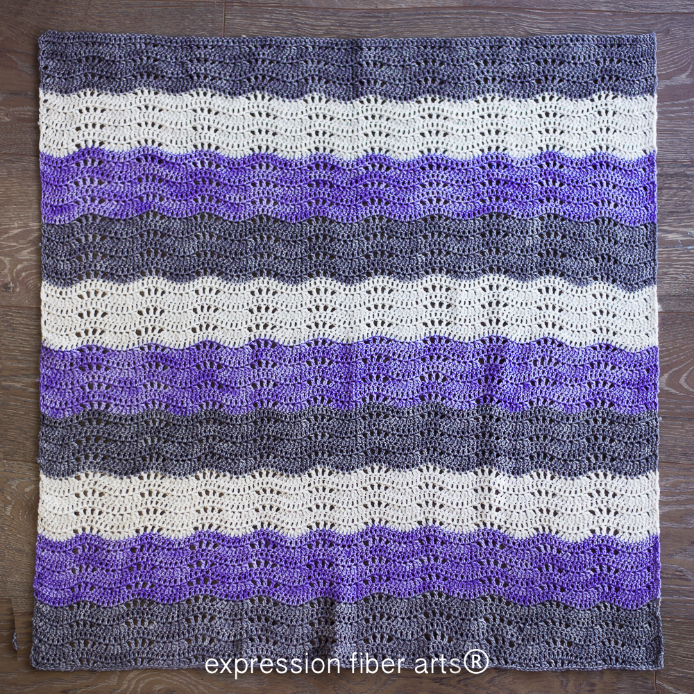 Beginner Crochet Blanket Patterns How To Crochet An Easy Beginner Ba Blanket Pattern Expression