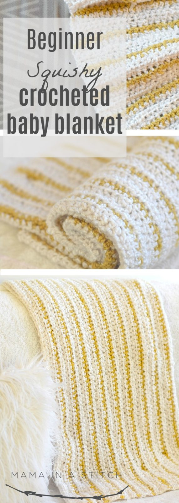Beginner Crochet Blanket Patterns Soft Beginner Crochet Blanket Pattern Mama In A Stitch