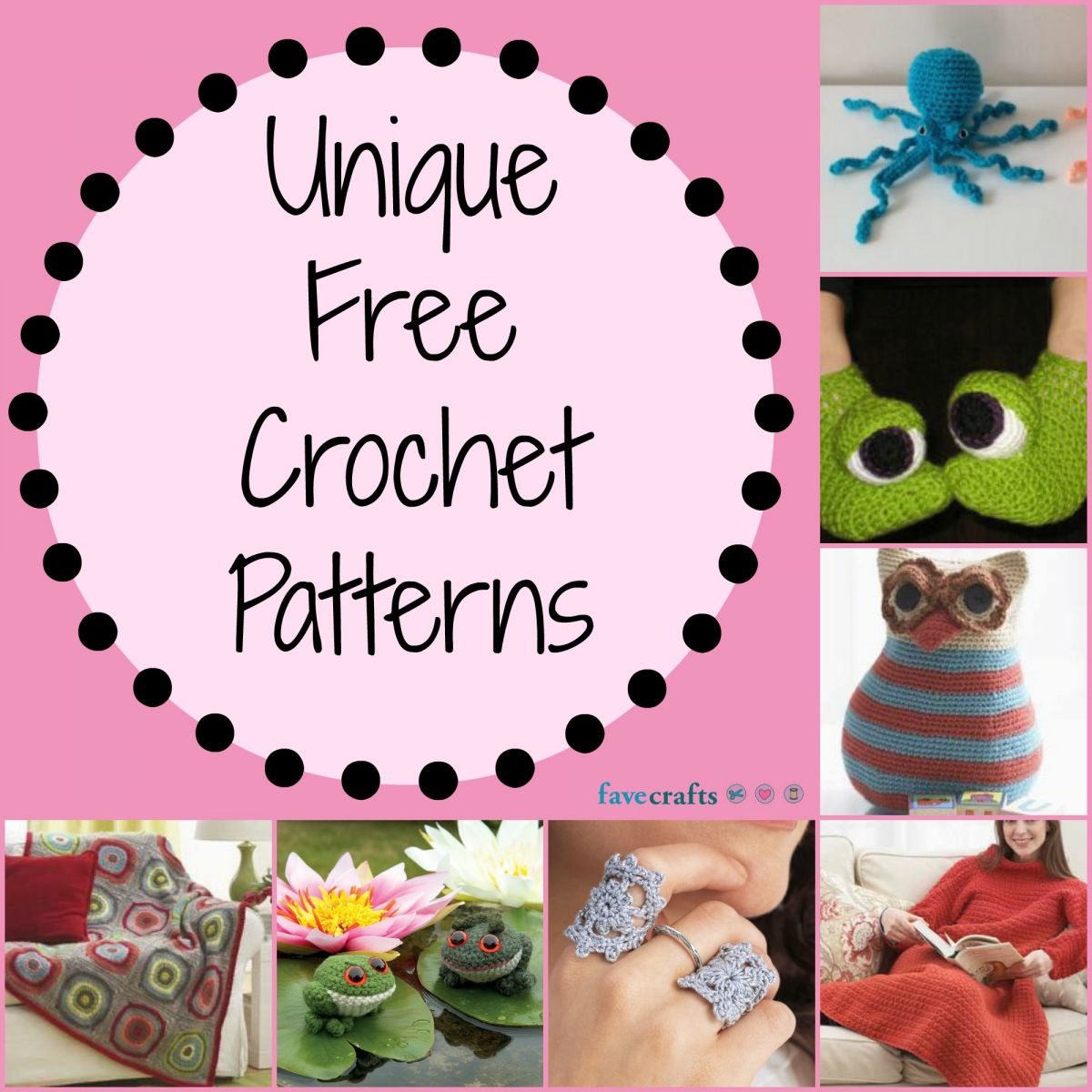 Beginner Crochet Patterns Free 17 Unique Free Crochet Patterns Favecrafts