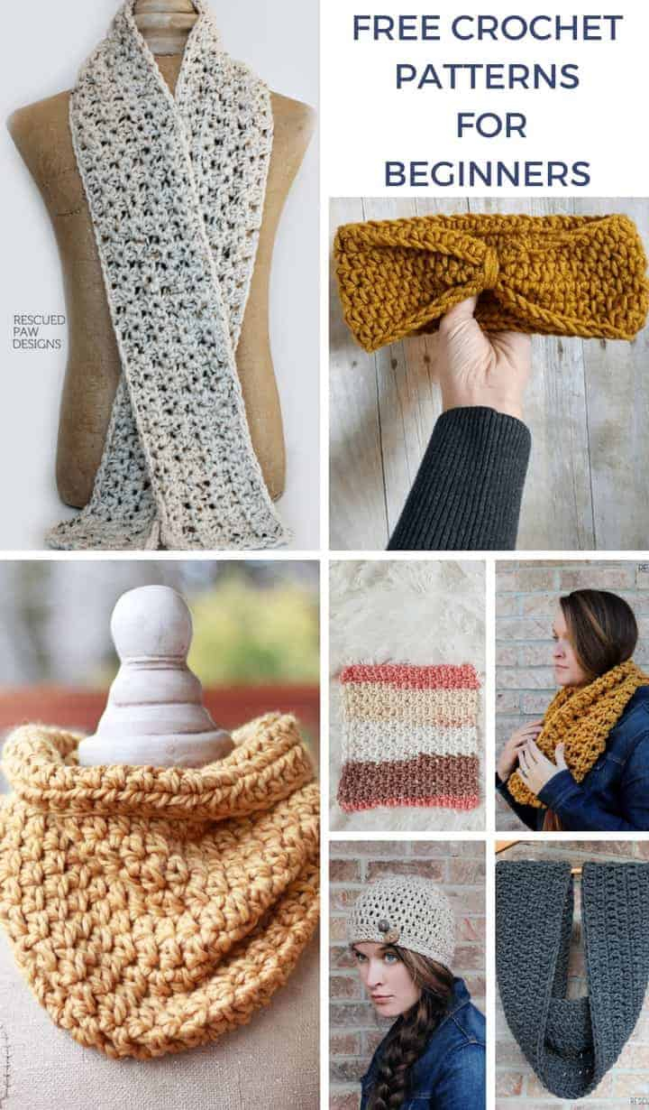 Beginner Crochet Patterns Free Easy Crochet Patterns For Beginners Rescued Paw Designs