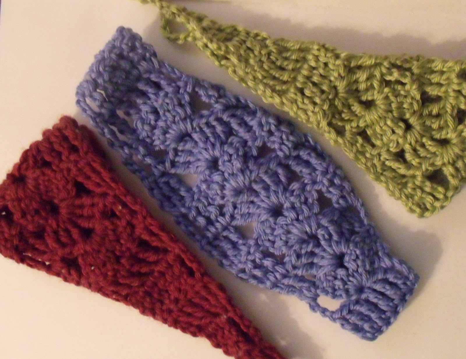 Bob Wilson Crochet Patterns Andromedas Fibers Studios Easy Shell Headband Pattern