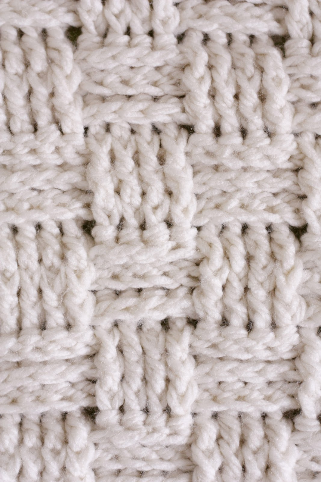 Bulky Crochet Blanket Pattern Nesting Basket Weave Crochet Ba Blanket