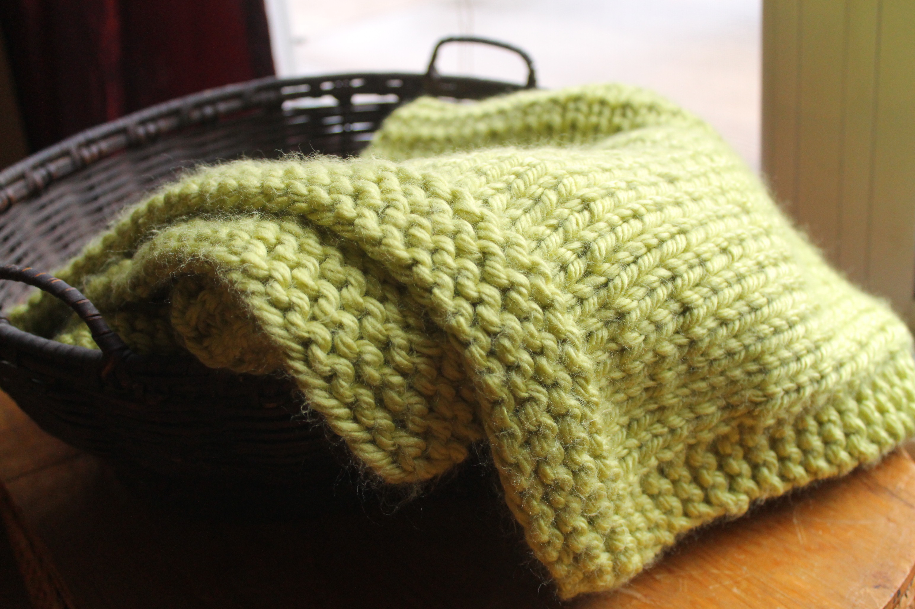 Bulky Crochet Blanket Pattern Simple Square Knitted Ba Blanket Pattern Handmade Anne Potter