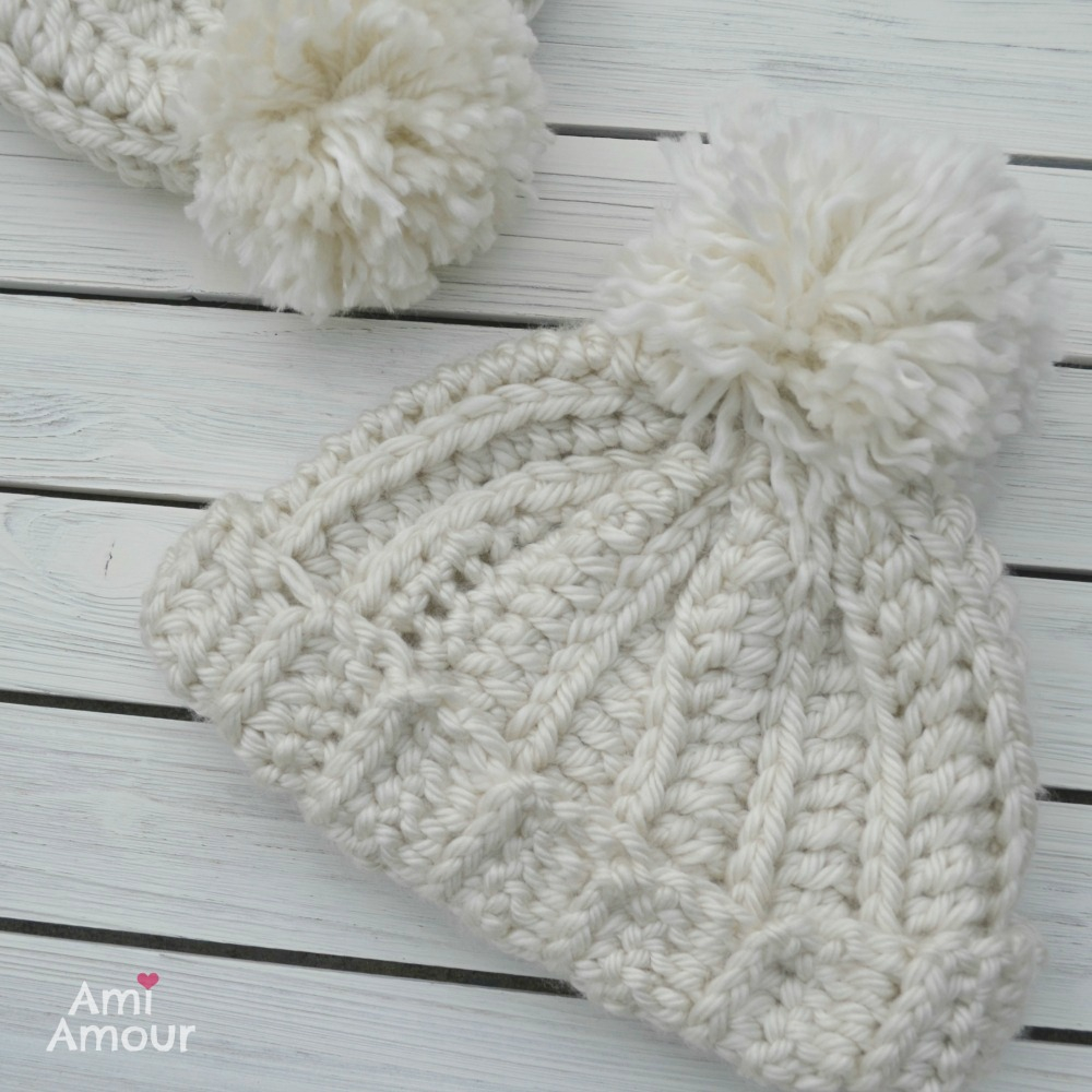 Bulky Yarn Crochet Hat Pattern Whenever Winter Chunky Hat Ami Amour