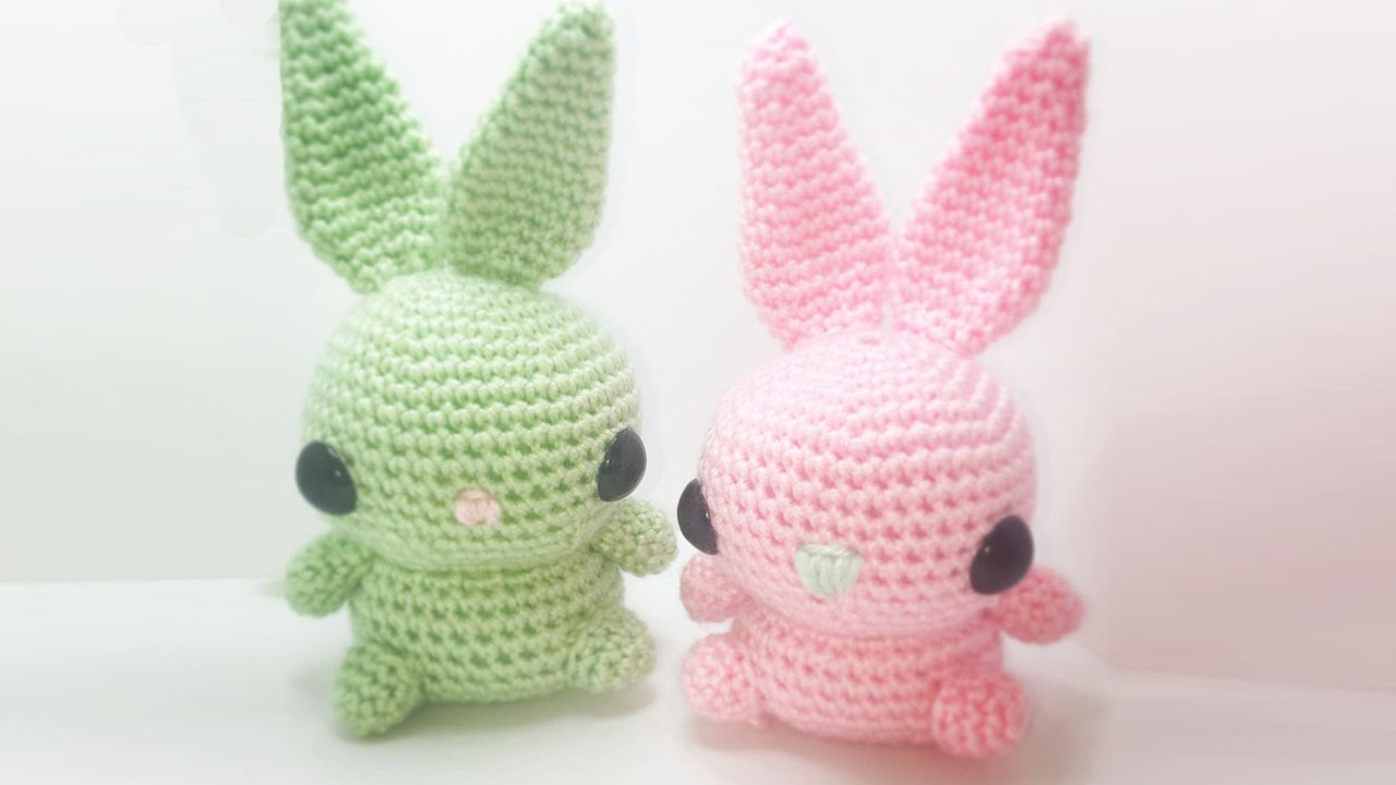 Bunny Crochet Pattern Bunny Amigurumi Crochet Tutorial Youtube
