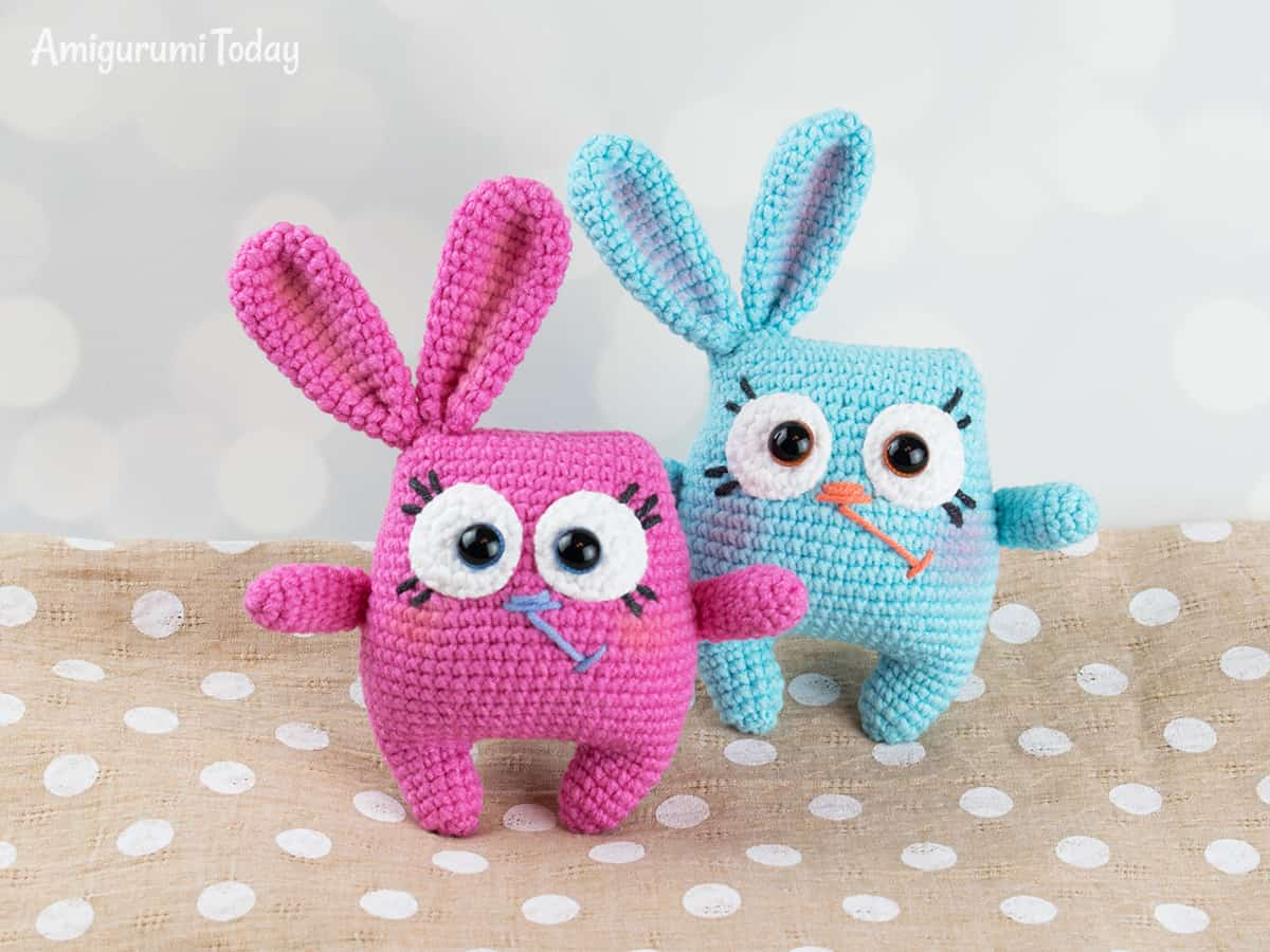 Bunny Crochet Pattern Easter Bunny Amigurumi Pattern Amigurumi Today