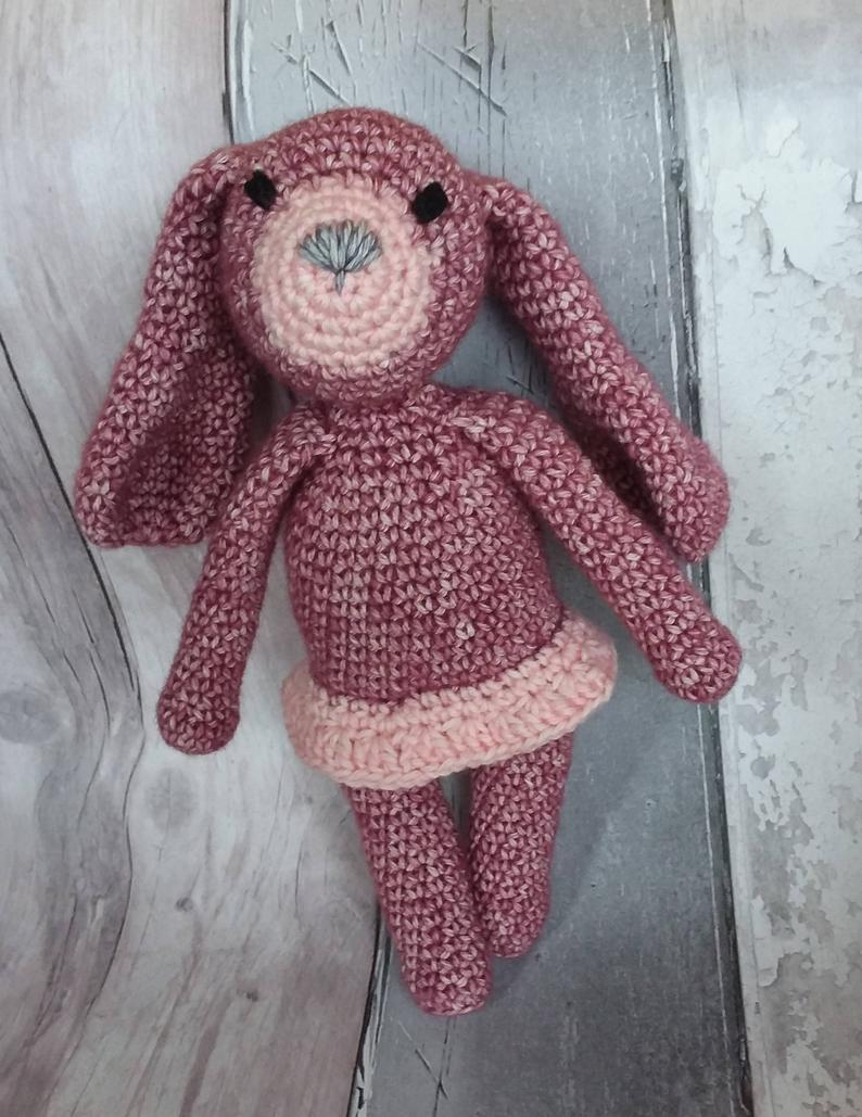Bunny Crochet Pattern Long Legs Bunny Crochet Pattern Pattern Only Amigurumi Etsy