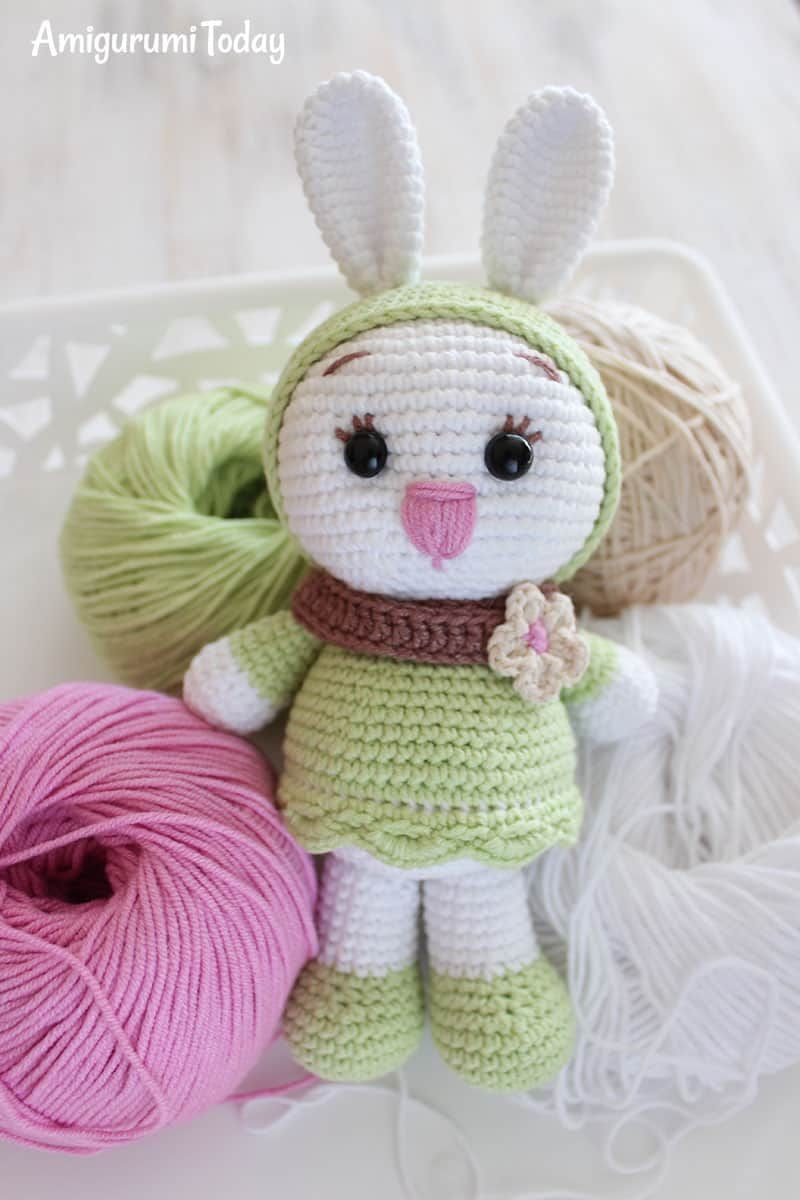 Bunny Crochet Pattern Sunny Bunny Crochet Pattern Maggies Crochet All About