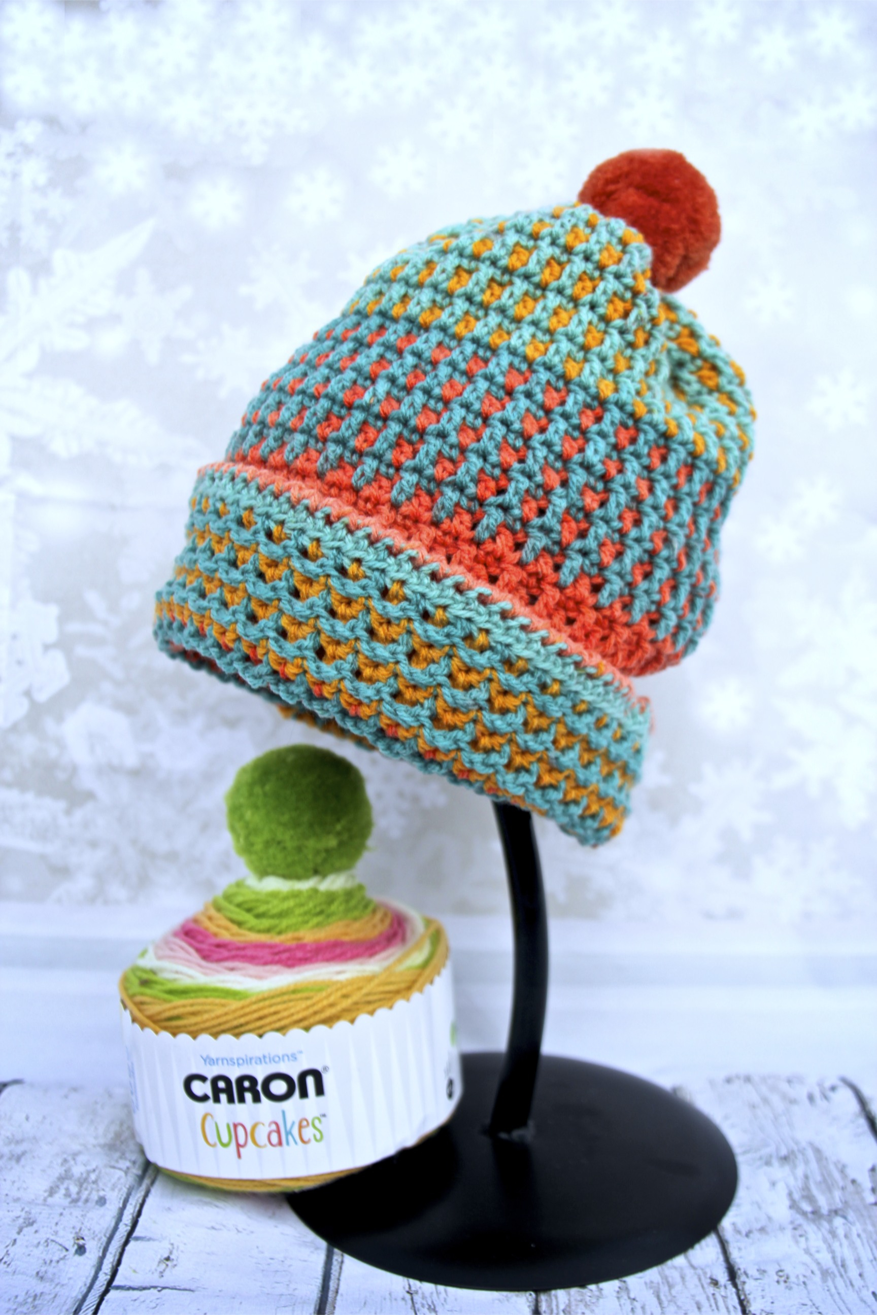 Caron Crochet Patterns Just Peachy Crochet Hat Pattern Nanas Crafty Home