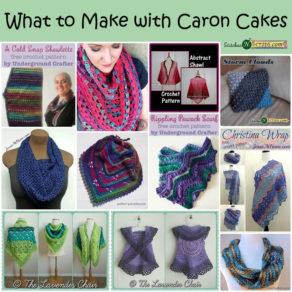 Caron Crochet Patterns Round Up What To Make With Caron Cakes