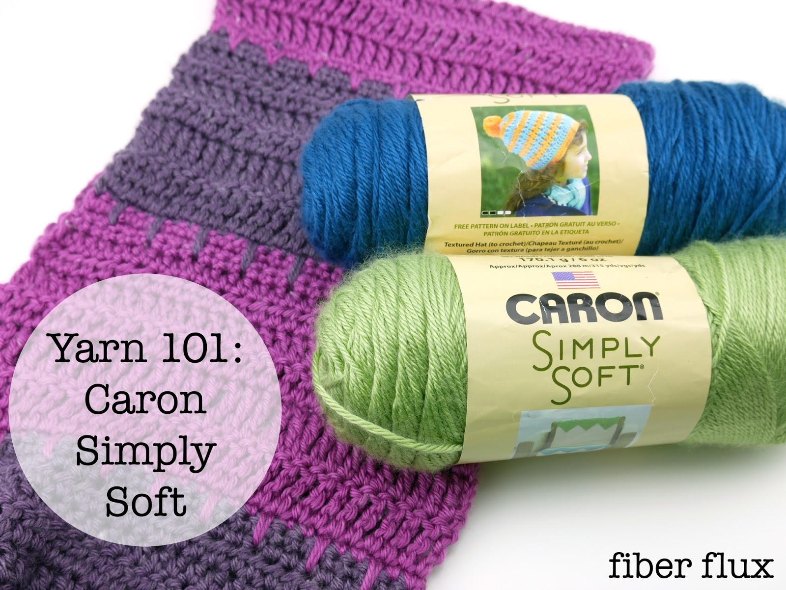 Caron Simply Soft Crochet Patterns Fiber Flux Yarn 101 Caron Simply Soft
