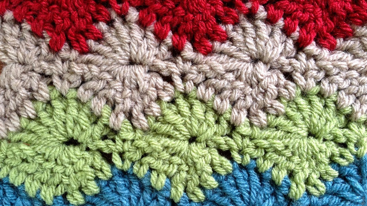 Catherine Wheel Crochet Blanket Pattern Catherine Wheel Crochet Stitch Part 1 Of 2 Pa656 Youtube