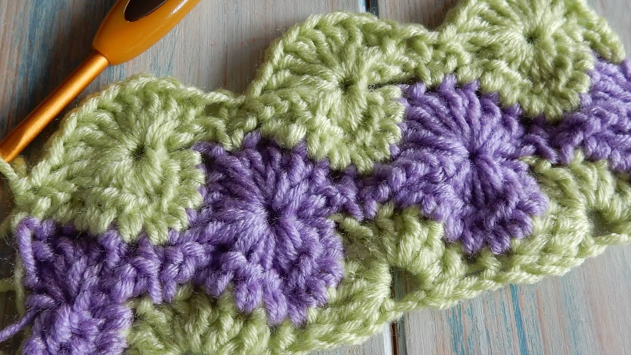 Catherine Wheel Crochet Blanket Pattern How To Crochet Catherine Wheel Starburst Stitch Youtube