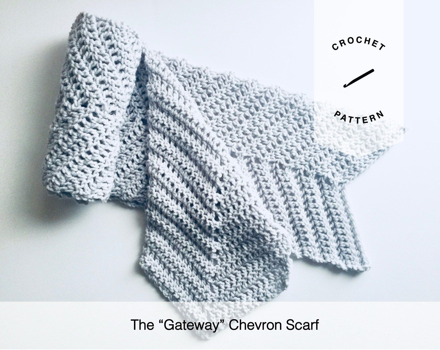 Chevron Crochet Pattern Scarf The Gateway Chevron Scarf Free Crochet Pattern Crochet Scarves