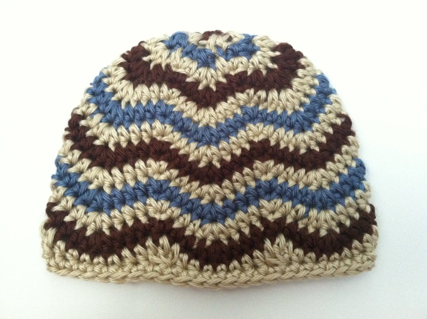 Chevron Zig Zag Crochet Pattern Crochet Pattern Chevron Hat Zig Zag Hat Newborn Through Etsy