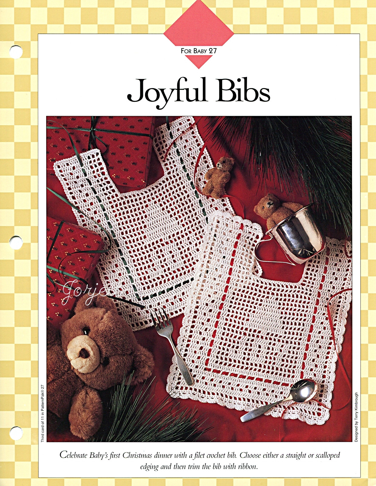 Christmas Filet Crochet Patterns Joyful Bibs Holiday Ba Filet Crochet Patterns On Popscreen