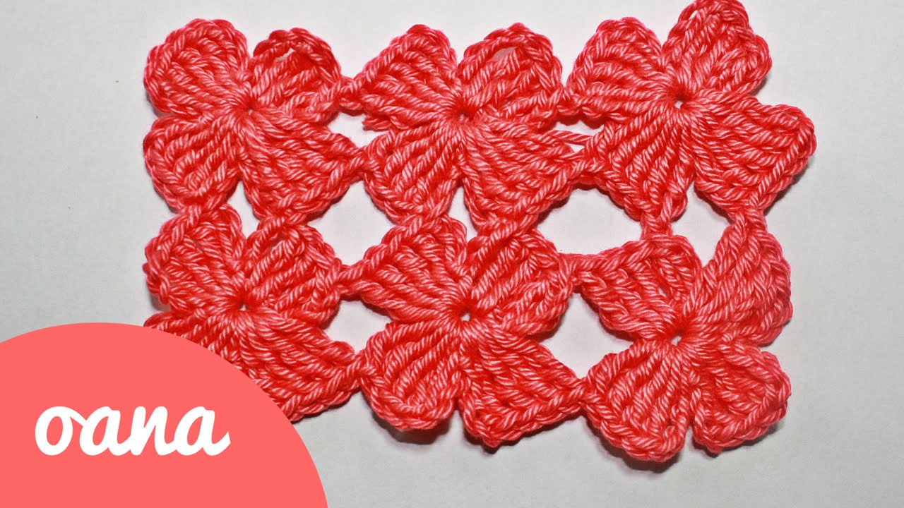 Clover Crochet Pattern Crochet Clover Stitch Youtube