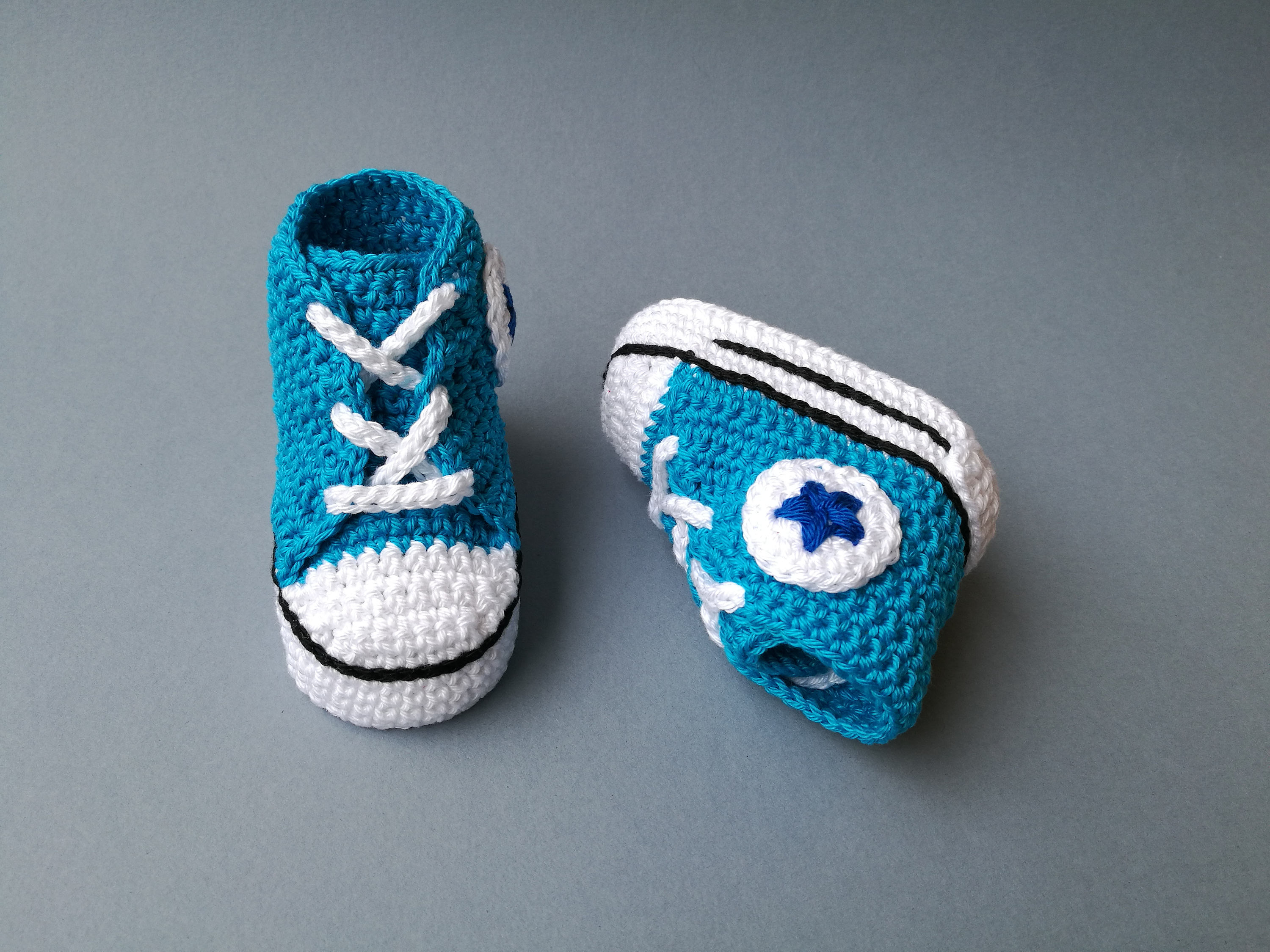 Converse Crochet Pattern Crochet Pattern Converse All Star Ba Sneakers Ba Etsy