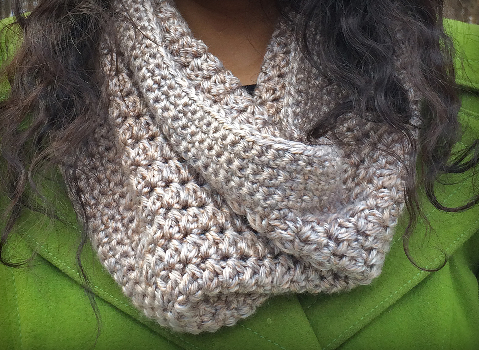 Cowl Crochet Pattern Pattern Of The Day Eggnog Crochet Cowl Stitch And Unwind