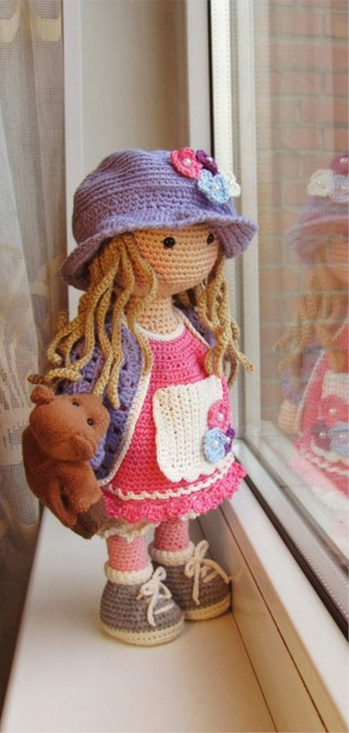 Crochet Amigurumi Doll Pattern Amigurumi Doll Free Pattern