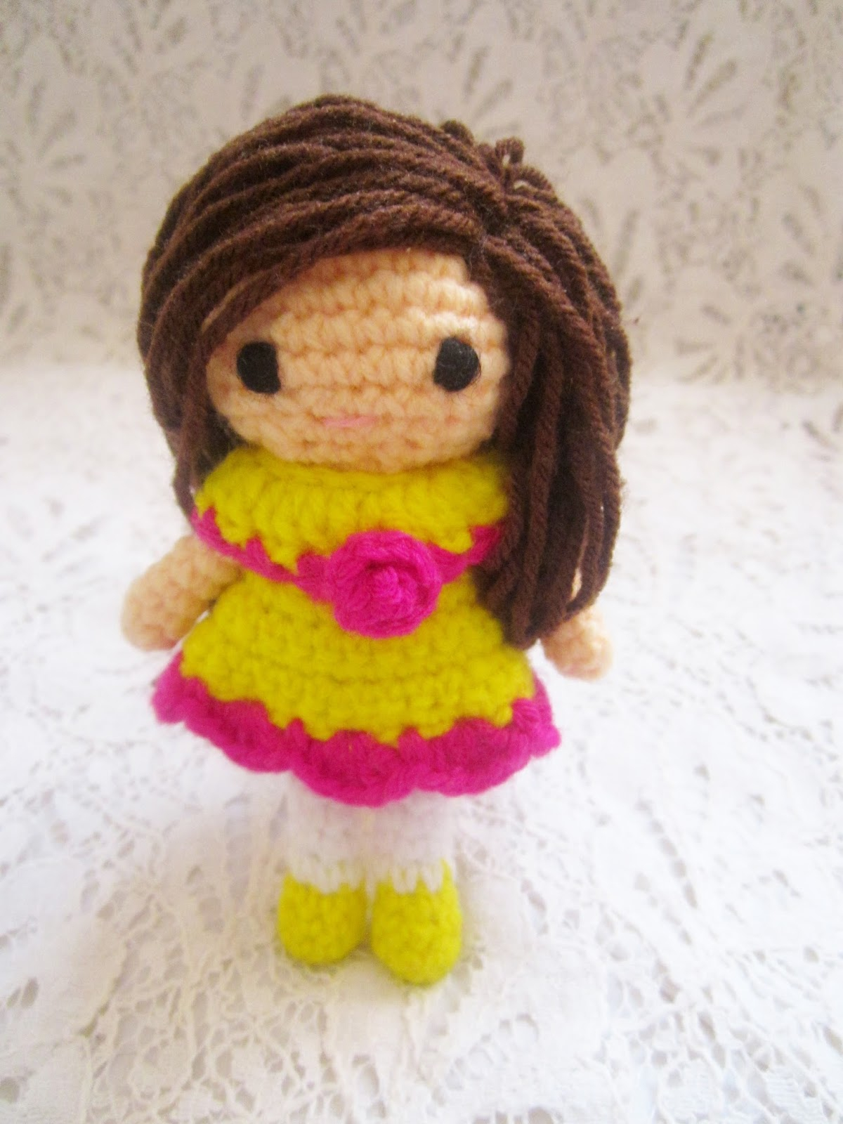 Crochet Amigurumi Doll Pattern Little Amigurumi Doll Pattern A Little Love Everyday