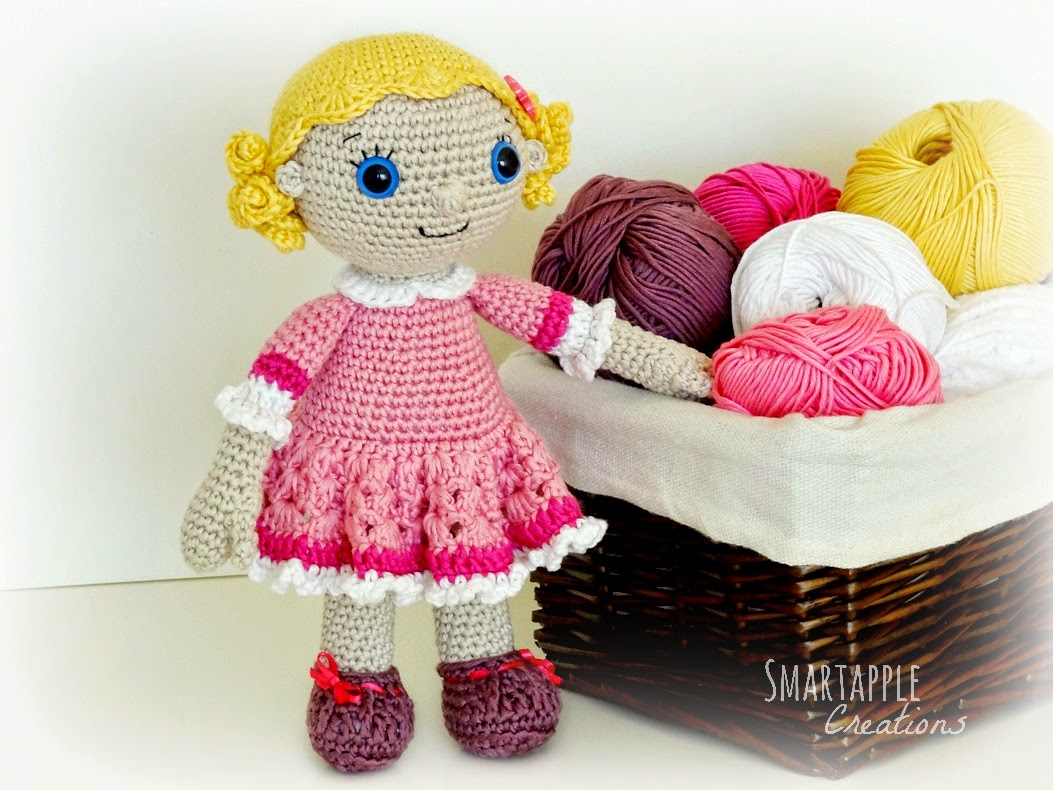 Crochet Amigurumi Doll Pattern Smartapple Creations Amigurumi And Crochet Amigurumi Doll Emma