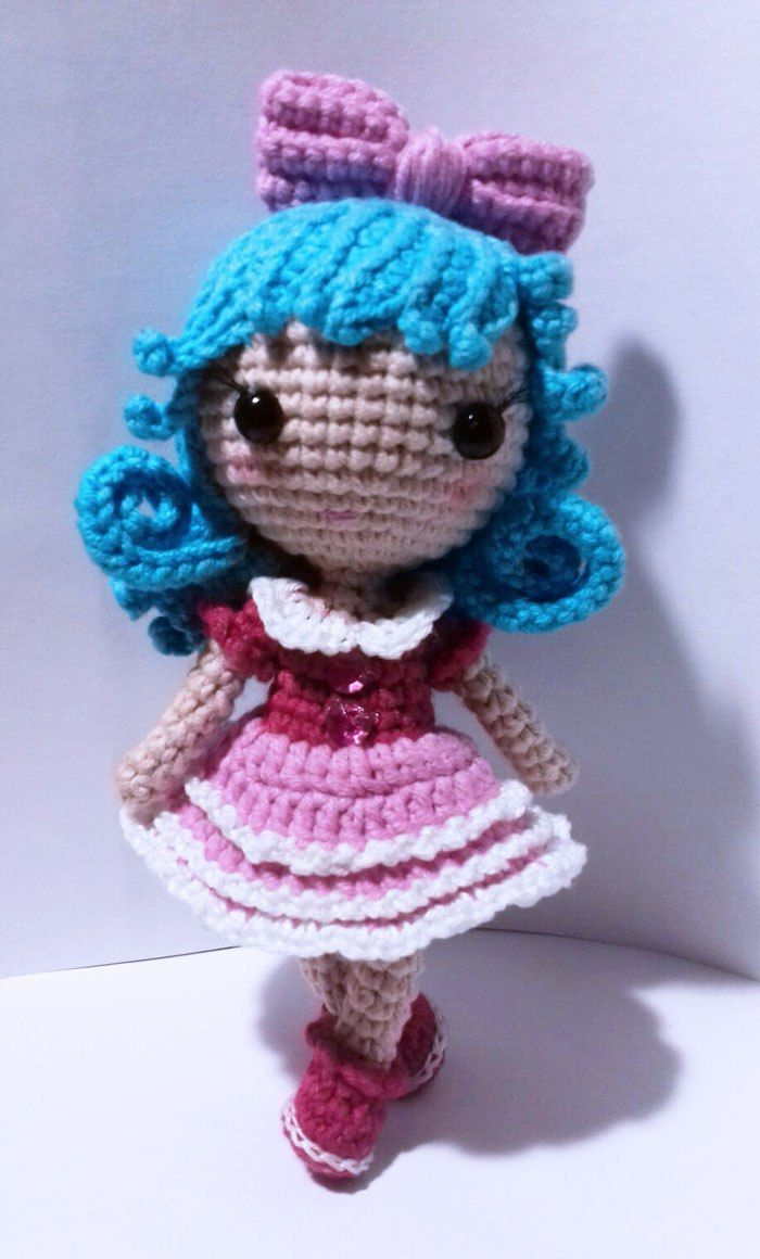 Crochet Amigurumi Doll Pattern Tiny Crochet Doll Amigurumi Pattern Crochet Minis Crochet Dolls