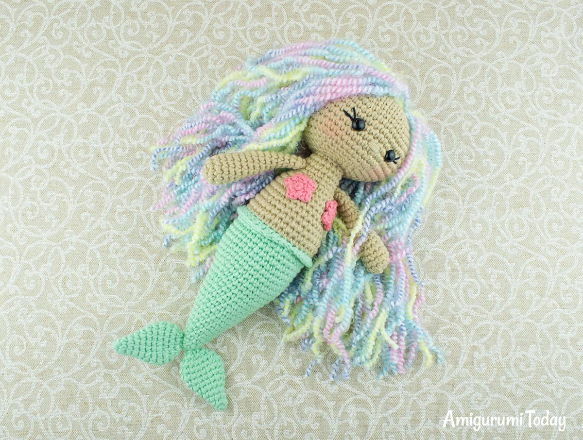 Crochet Amigurumi Patterns Aurora Mermaid Amigurumi Pattern Amigurumi Today