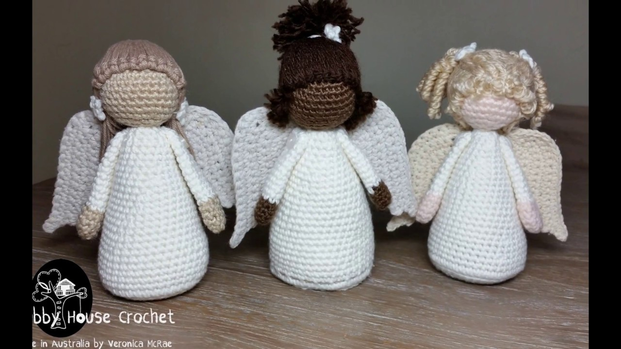 Crochet Angel Patterns Angel Crochet Pattern Youtube