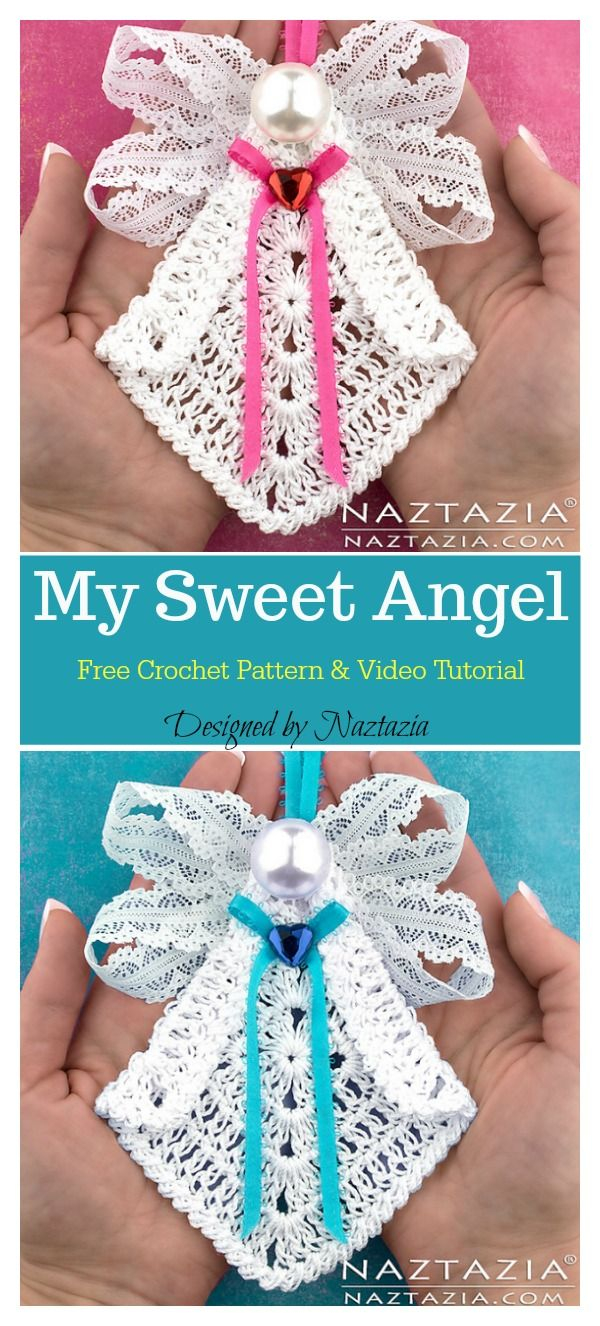 Crochet Angel Patterns Christmas Angel Ornament Free Crochet Patterns Holiday Crochet