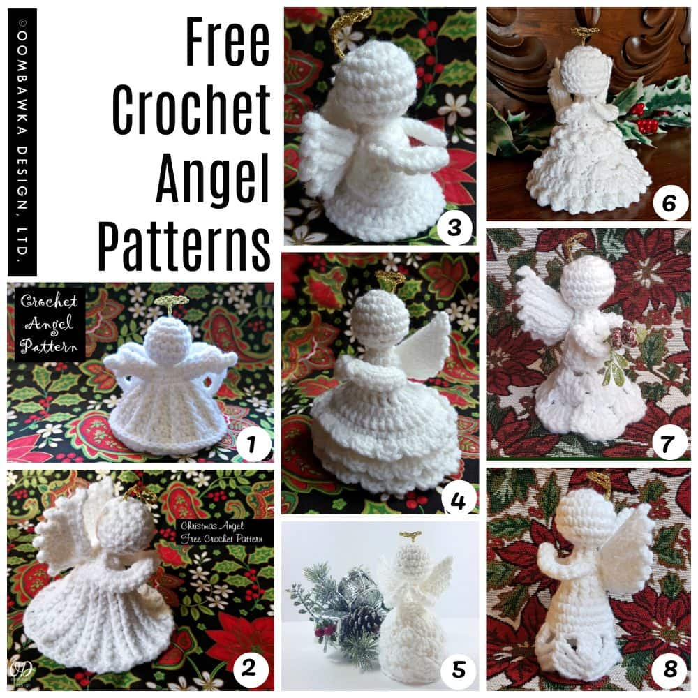 Crochet Angel Patterns Free Crochet Angel Patterns Oombawka Design Crochet