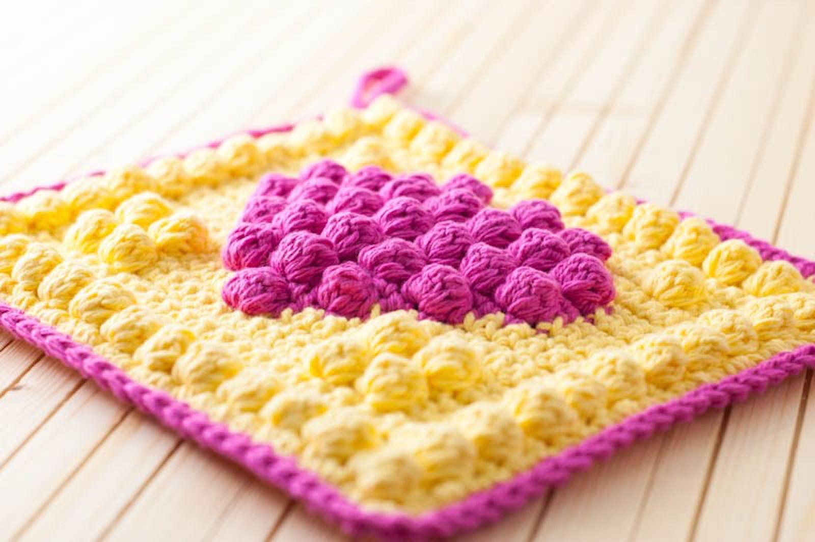 Crochet Apple Potholder Pattern 7 Free Crochet Potholder Patterns