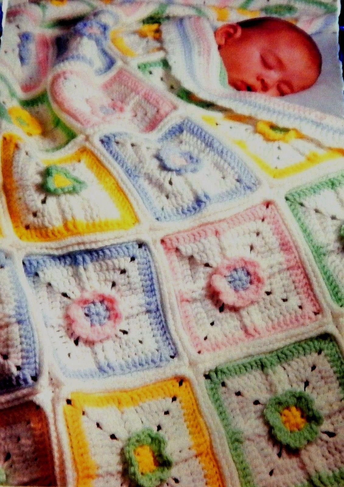Crochet Apple Potholder Pattern Crochet Pattern For Precious Petals Ba Afghan 39 X Etsy