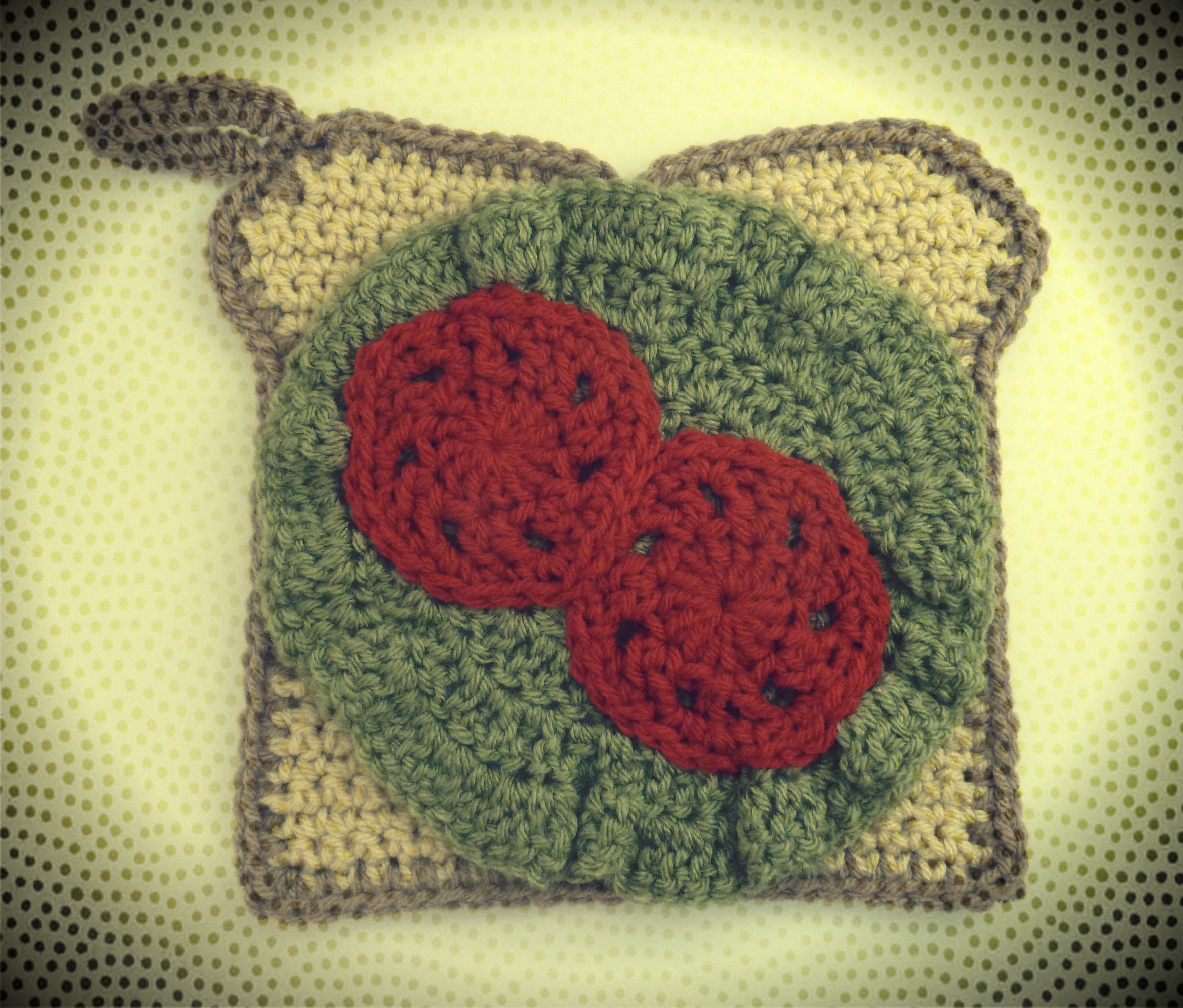 Crochet Apple Potholder Pattern Free Open Face Sandwich Potholder Crochet Pattern Book People Studio