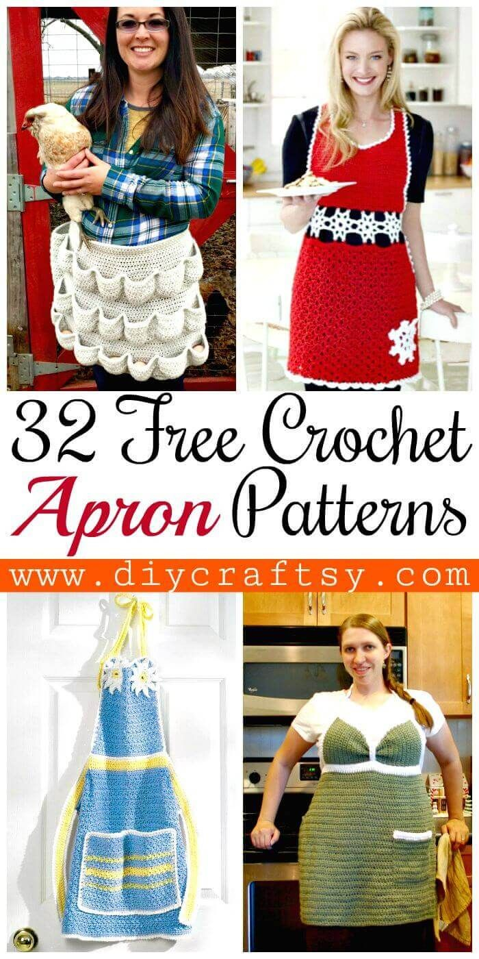 Crochet Apron Pattern Free 32 Free Crochet Apron Patterns Crochet Apron For Eggs Free