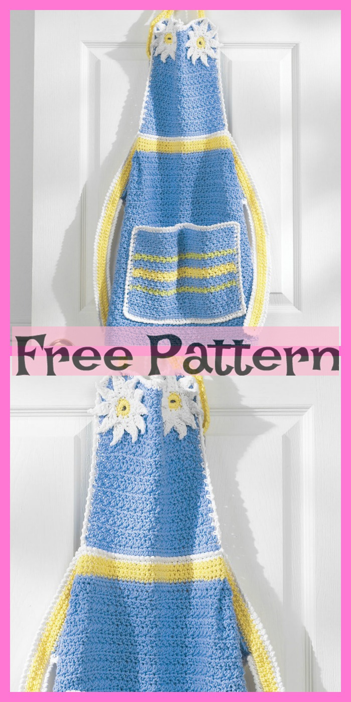 Crochet Apron Pattern Free Super Cute Crochet Aprons Free Pattern Diy 4 Ever