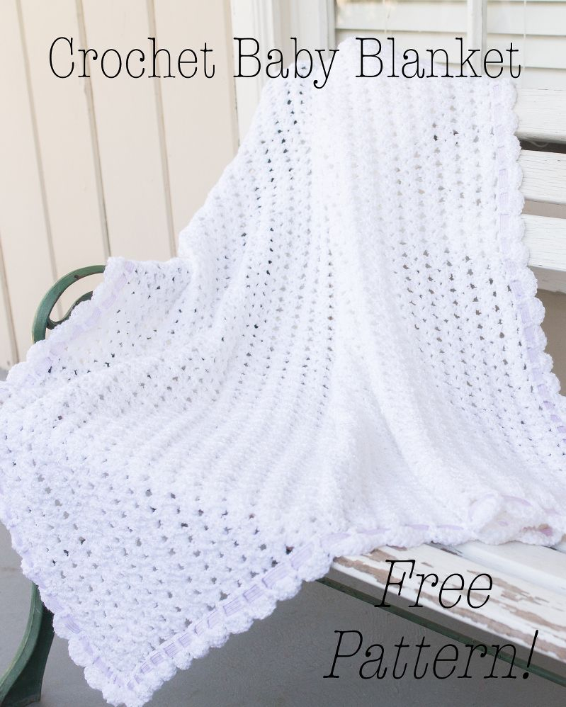 Crochet Baby Blanket Free Pattern Crochet Ba Blanket Tutorial Free Crochet Pattern Ba Blanket