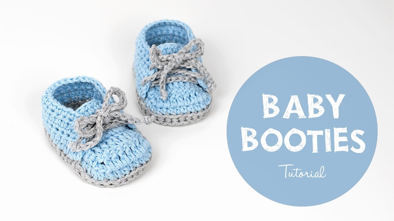 Crochet Baby Booties Pattern How To Crochet Cute And Easy Ba Booties Ba Sneakers Cro