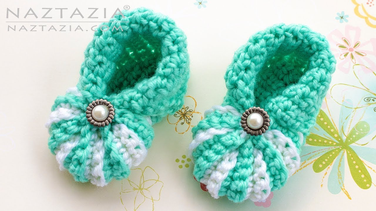 Crochet Baby Booties Pattern How To Crochet Simple Ba Booties Easy Shoes For Babies