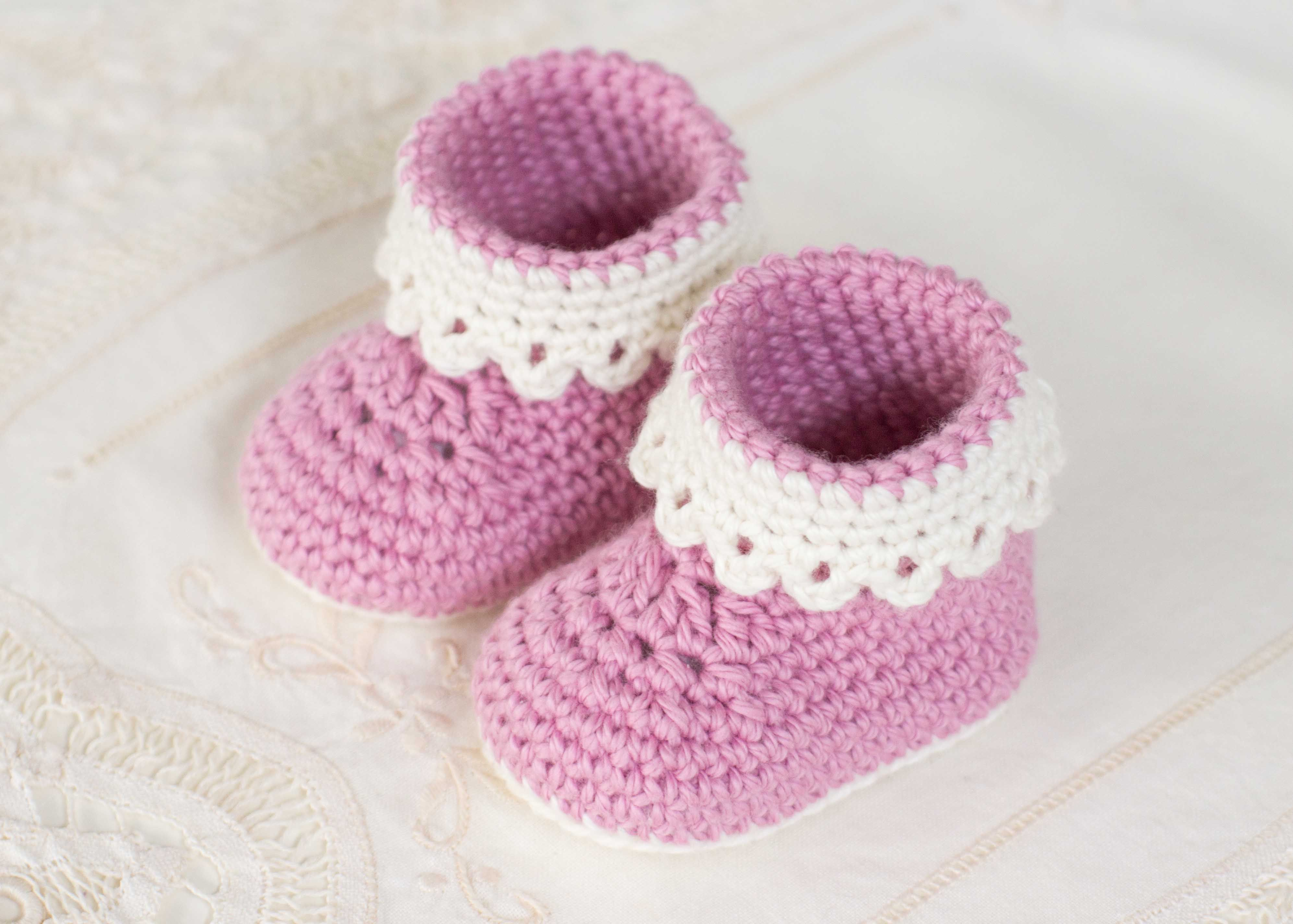 Crochet Baby Booties Pattern Pink Lady Ba Booties Crochet Pattern Crochet Projects