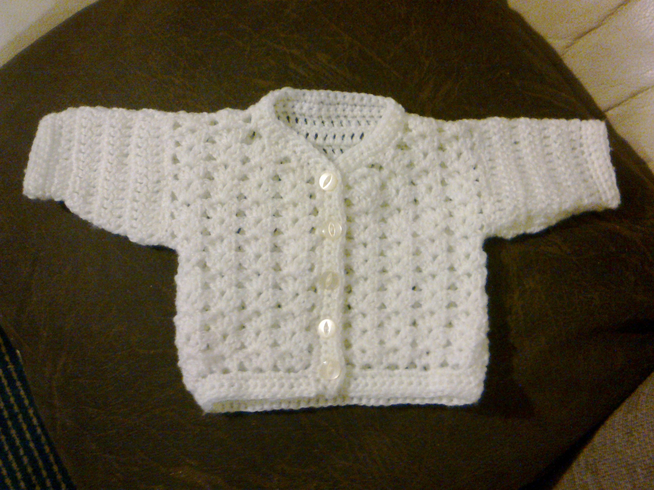 Crochet Baby Boy Sweater Pattern Free Ba Cardigan Crochet Pattern Crochet Guild Crochet Pinterest