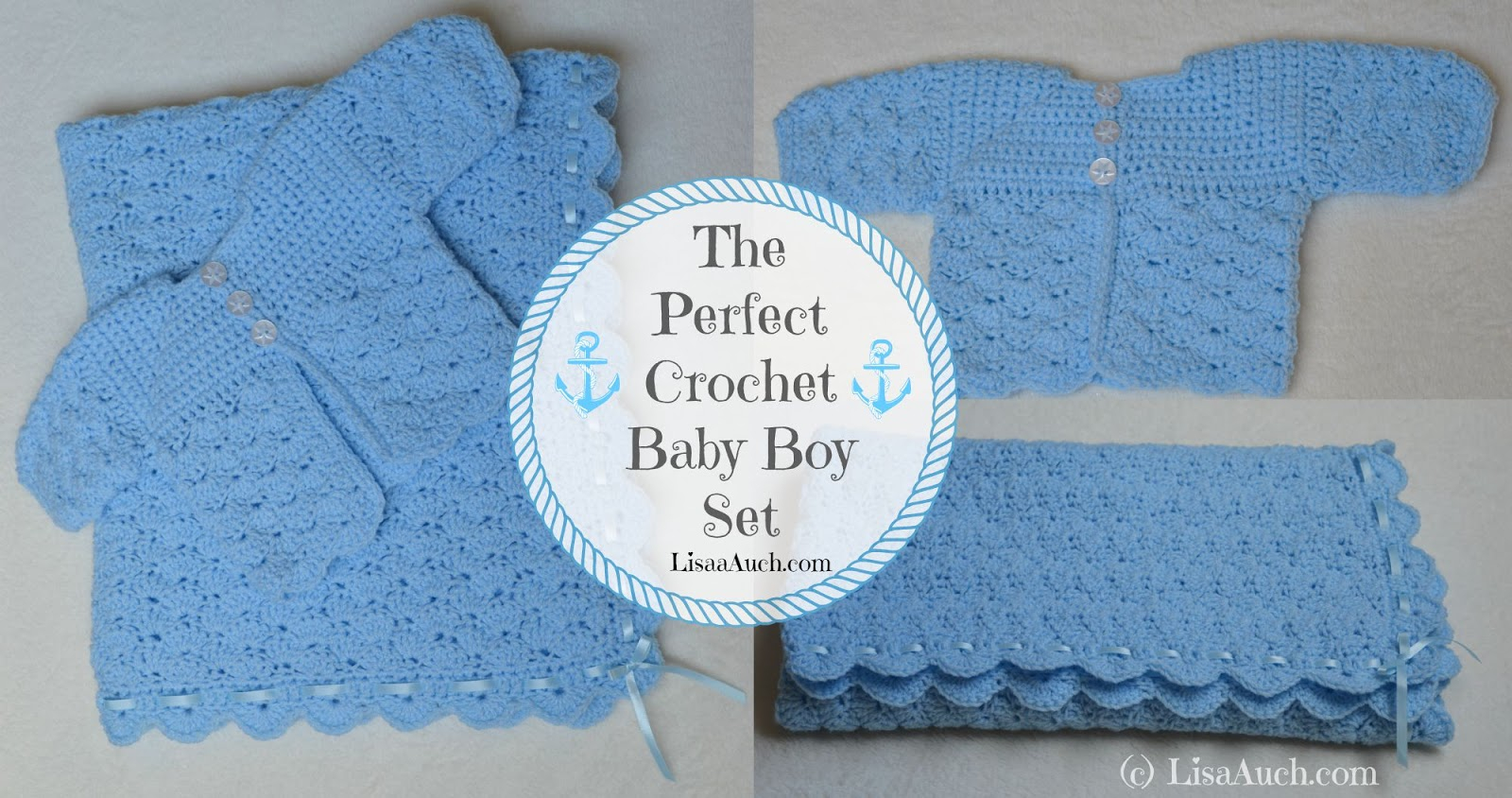 Crochet Baby Boy Sweater Pattern Free Free Crochet Patterns And Designs Lisaauch Free Crochet Patterns