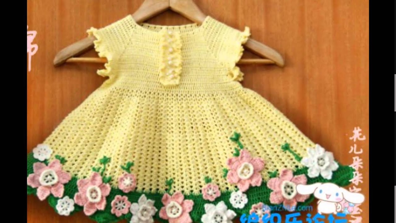 Crochet Baby Dress Free Pattern Crochet Patterns For Free Crochet Ba Dress 536 Youtube