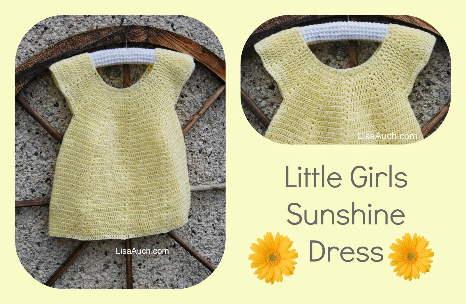 Crochet Baby Dress Free Pattern Free Crochet Patterns And Designs Lisaauch Free Crochet Pattern
