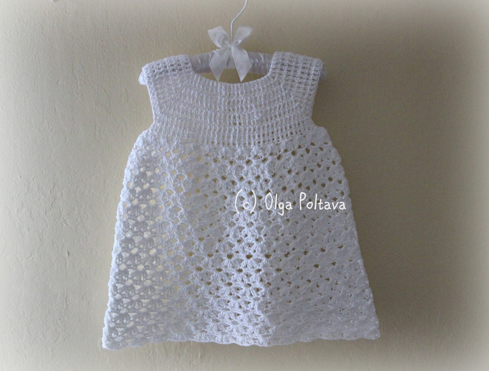 Crochet Baby Dress Free Pattern Lacy Crochet Two New Patterns Ba Dress And Girls Hat