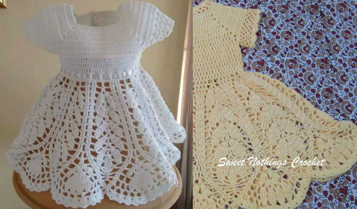 Crochet Baby Dress Free Pattern Lotus Dress Ba Toddler Girl Free Pattern Your Crochet