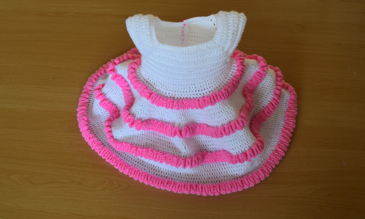 Crochet Baby Dress Free Pattern Rania Crochet Guidefree Crochet Patterns And Video Tutorial